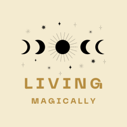 livingmagically server icon, an adult community for witches, pagans and polytheists