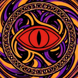 Malleable Reality official logo, featuring a mystic eye symbolizing simulation theory and the architectural mind