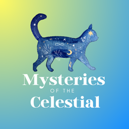 Mysteries of the Celestial server icon, a community blending Vedic and tropical astrology with tarot and the occult